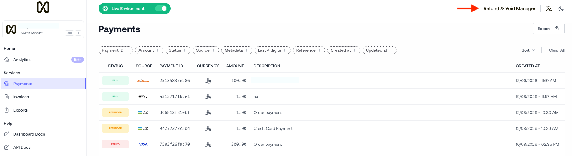 Limited permissions New member's dashboard limited to their role's permissions